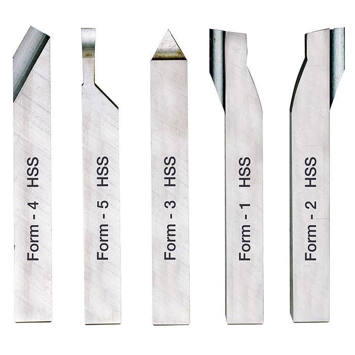 Priedų rinkinys Proxxon; HSS; 8x8x80 mm; 5 vnt.