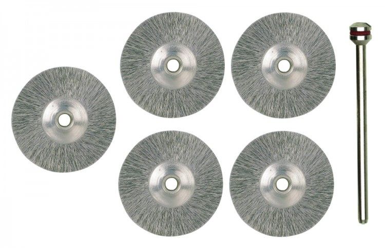 Vielinis apvalus šepetys Proxxon 28956; 22 mm; 5 vnt.