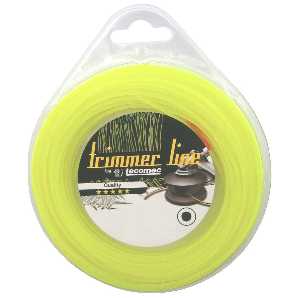 Pjovimo gija Tecomec; 2,4 mm/69 m; kvadratinė