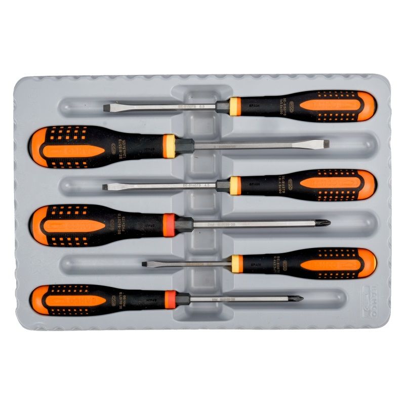 Atsuktuvų komplektas Bahco Ergo BE-9881TB; 6 vnt.