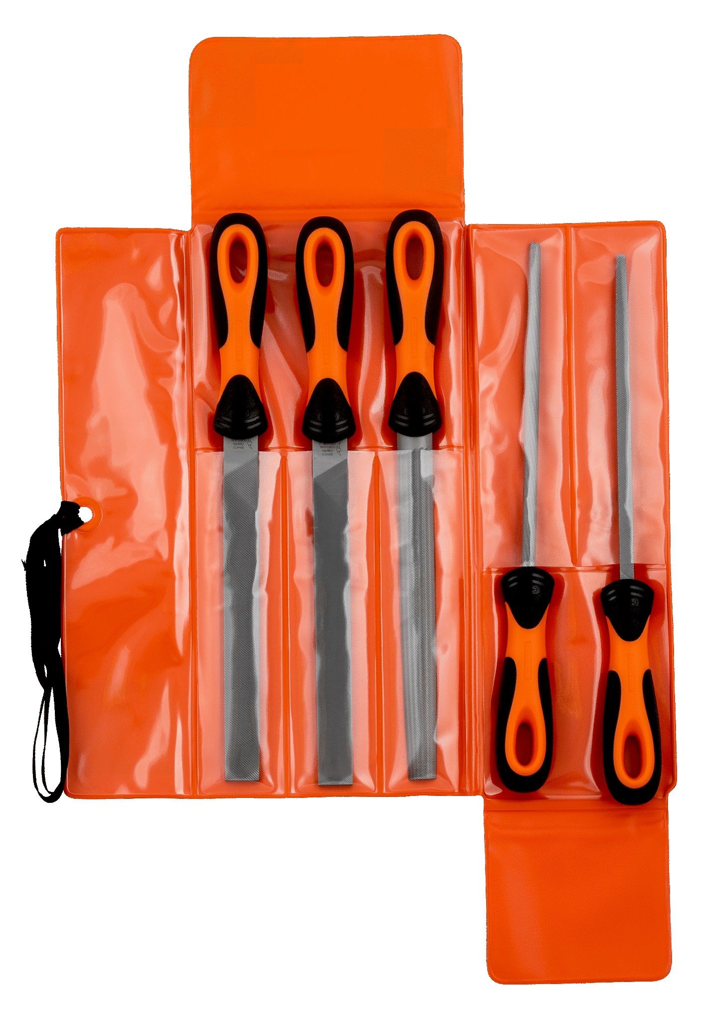 Dildžių rinkinys Bahco 1-478-08-1-2; 200 mm; 5 vnt.