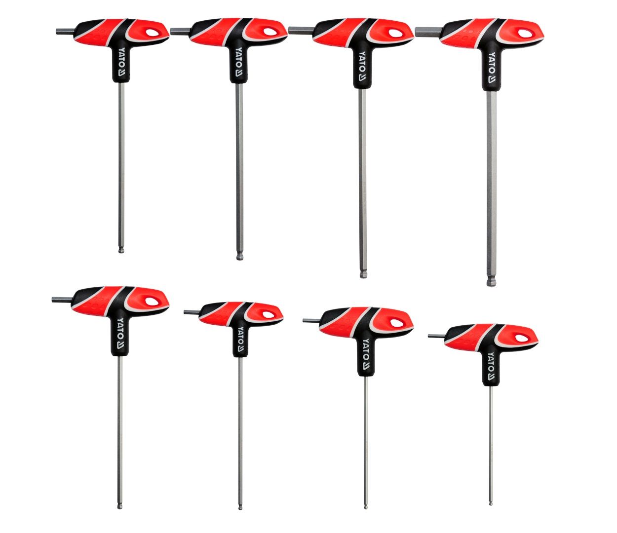 Atsuktuvų komplektas Yato YT-05597; 8 vnt. 