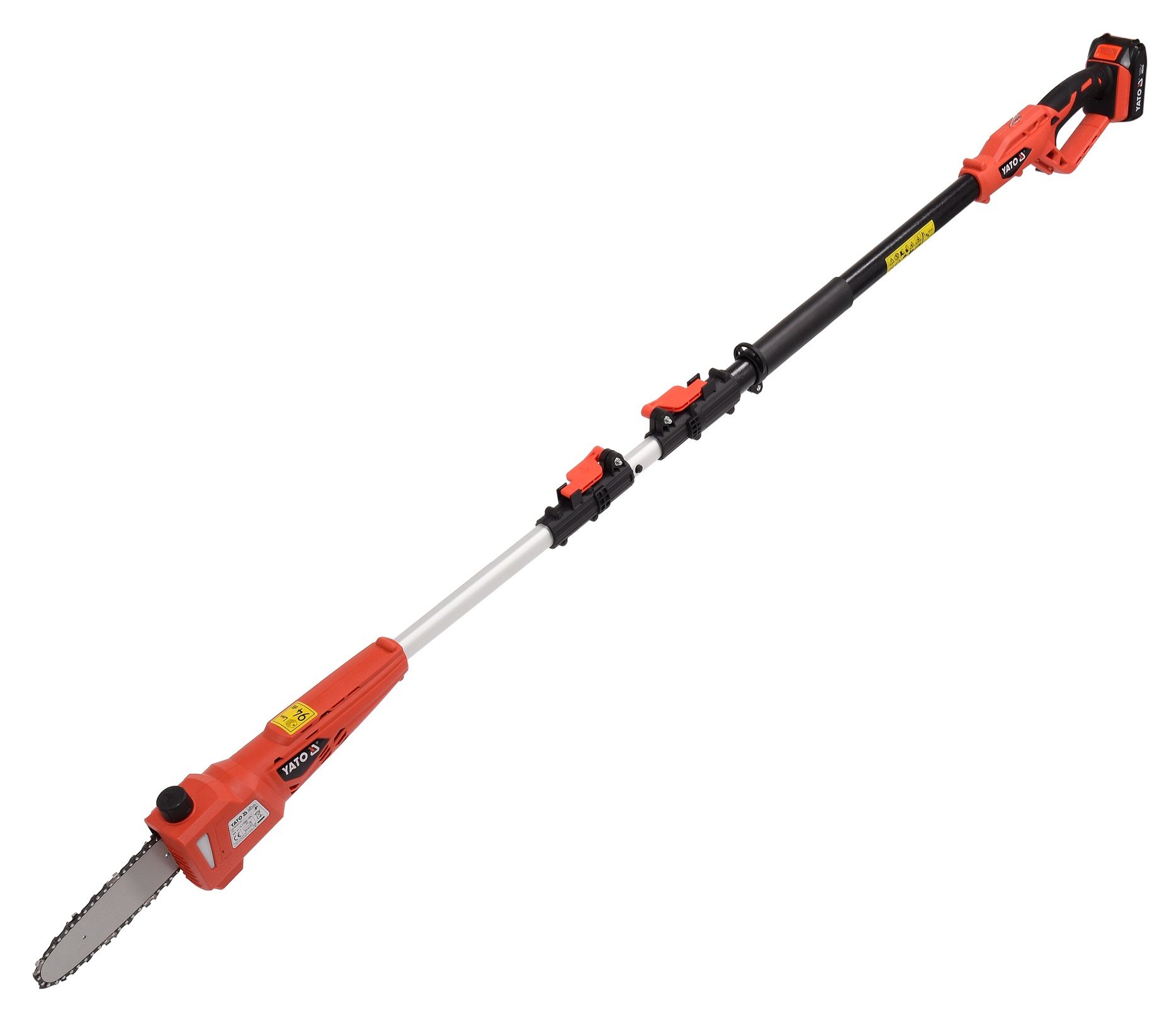 Aukštapjovė Yato YT-82836; 18 V; 1x2,0 Ah akum.