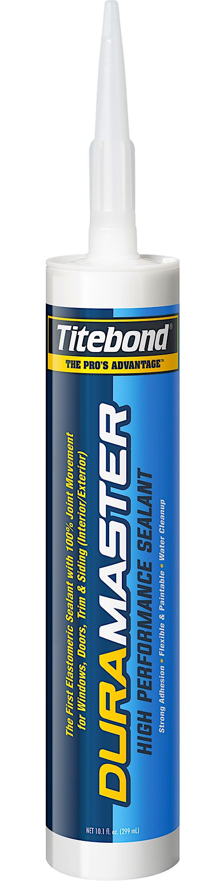 Hermetikas vidaus ir lauko darbams Titebond DuraMaster White; 300 ml; baltas