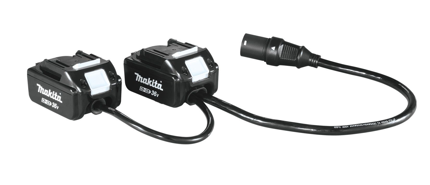 Akumuliatorių adapteris Makita 191J51-5; 2x18 V 