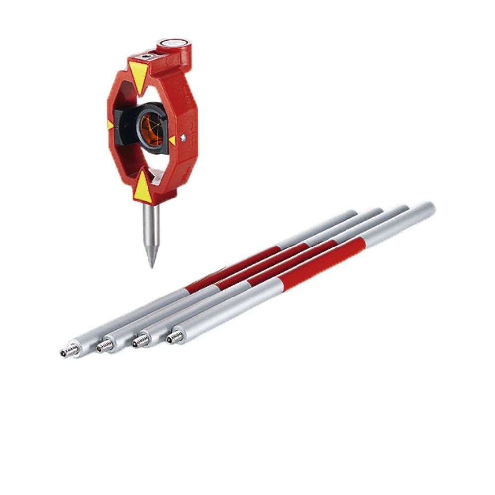 Elektroninio tacheometro mini prizmės rinkinys Leica GMP111 