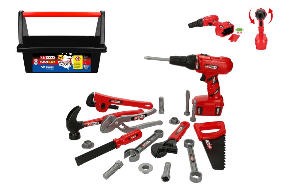 Rinkinys vaikams KS Tools; 19 vnt.