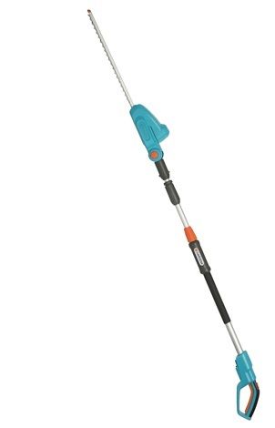 Teleskopinės gyvatvorių žirklės Gardena THS 42/18V P4; 18 V; 42 cm ilgio; akumuliatorinės (be akumuliatoriaus ir pakrovėjo)