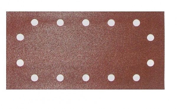 Šlif. popierius vibro šlifuokliui 115x229 mm; K80; 10 vnt.