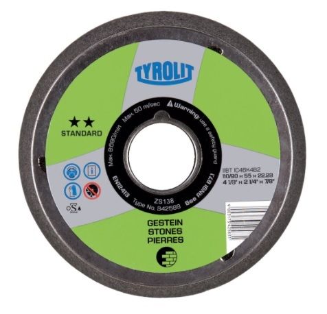 Šlifavimo puodelis Tyrolit Standart 895677; Ø90-110 mm; P60 