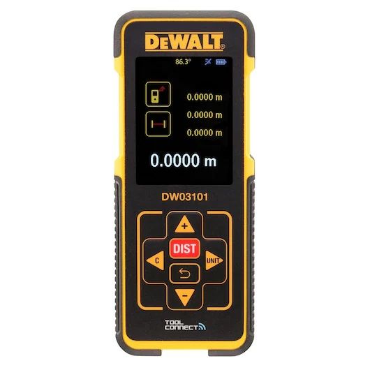 Atstumų matuoklis DeWalt DW03101-XJ