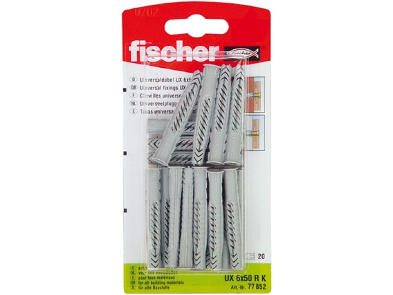 Kaištis Fischer UX; 14x75 mm