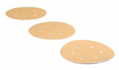 Šlif. popierius eksc. šlifuokliui Mirka Gold; Ø150 mm; P120; 10 vnt.