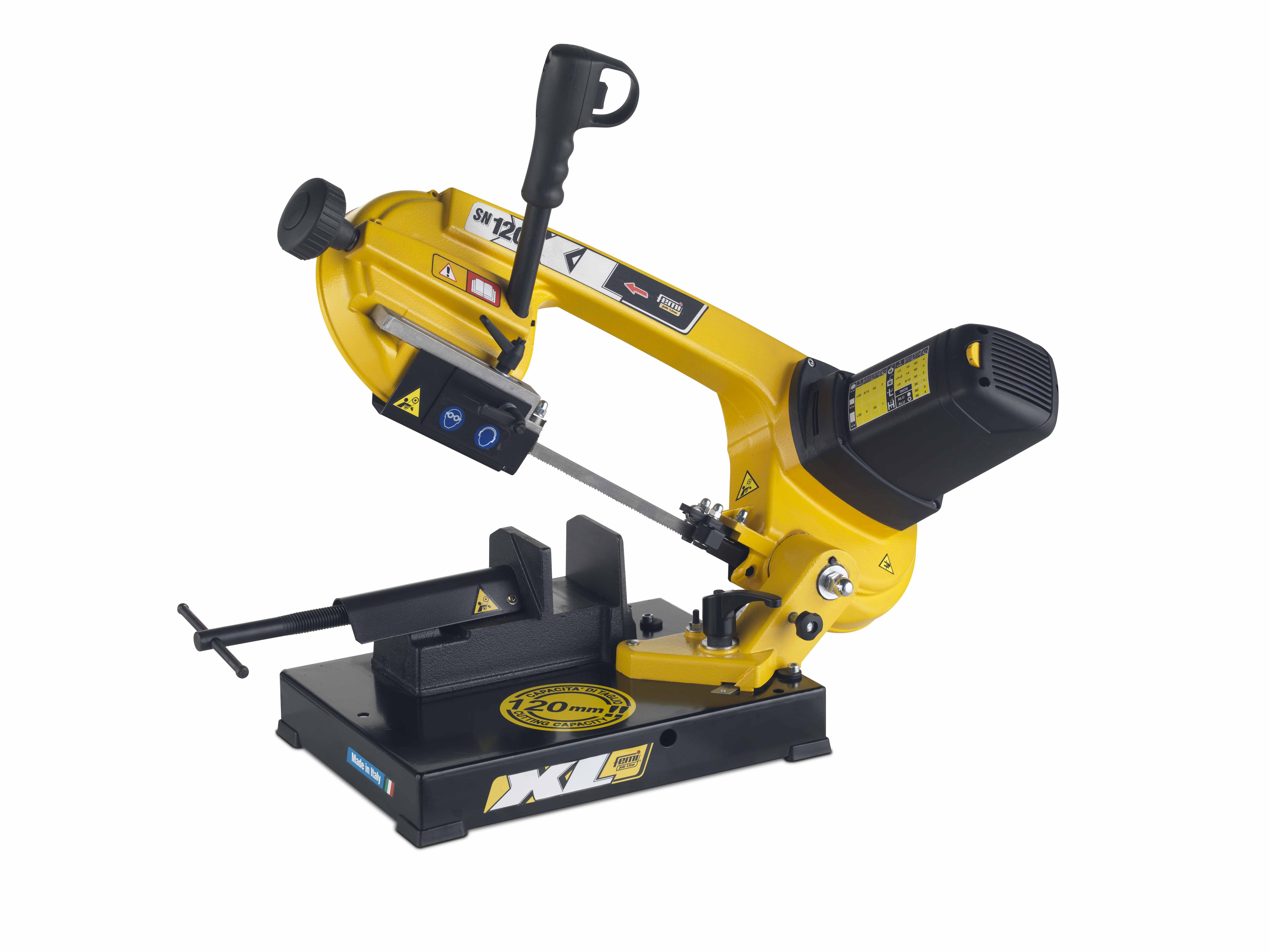 Juostinės metalo pjovimo staklės Femi job Line SN 120XL