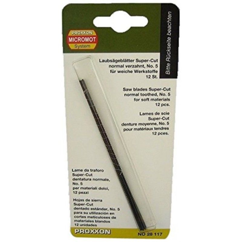 Pjūkleliai Proxxon 28117 No. 5 standartiniai