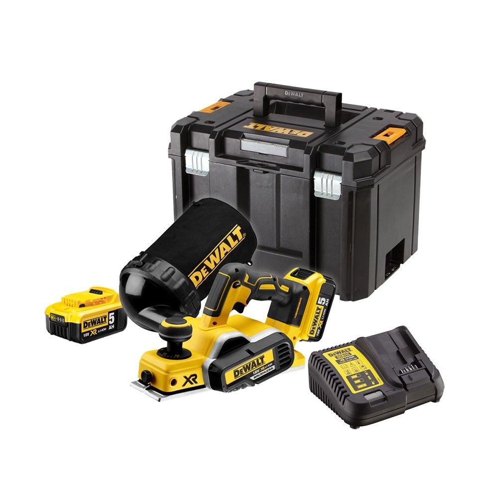 Akumuliatorinis oblius DeWalt DCP580PD-QW; 18 V; 2x5,0 Ah akum.