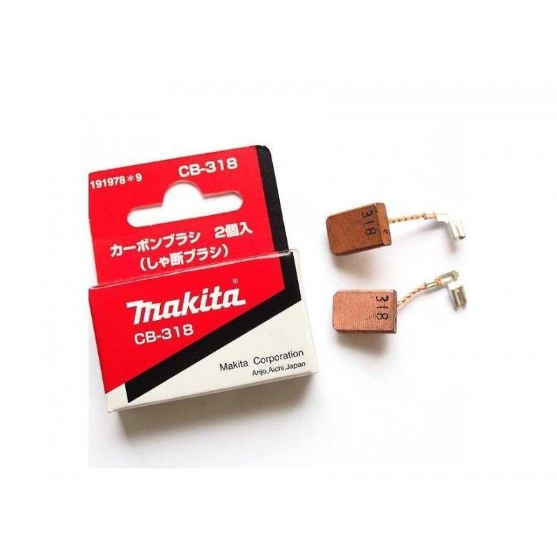 Angliniai šepetėliai Makita CB-318