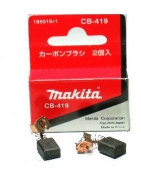 Angliniai šepetėliai Makita CB-419