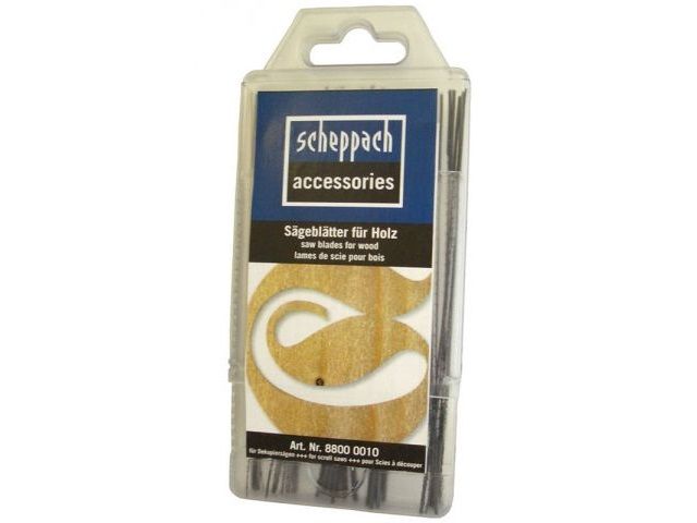 Pjūklelių rinkinys Scheppach 130x1x0,25mm; 60 vnt.