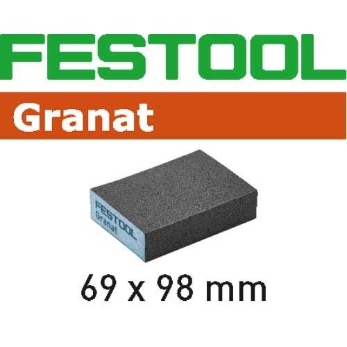 Šlifavimo kempinė Festool 201082; 69x98x26; P120; 6 vnt.