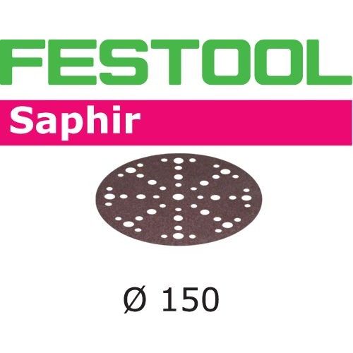 Šlif. popierius eksc. šlifuokliui Festool STF 150 mm; 48; P36; SA; 25 vnt.
