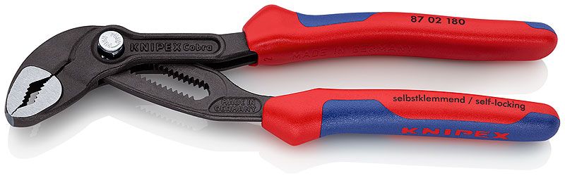 Santechninės replės Knipex Cobra 8702180; 180 mm