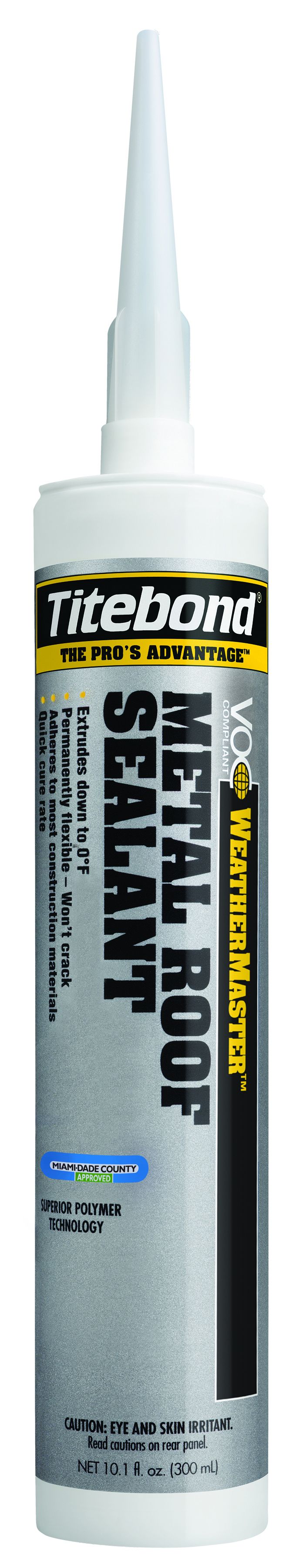 Hermetikas stogams Titebond WeatherMaster; 61111;300ml pusiau skaidrus