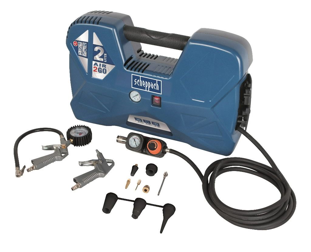 Mobilus kompresorius Scheppach AIR CASE