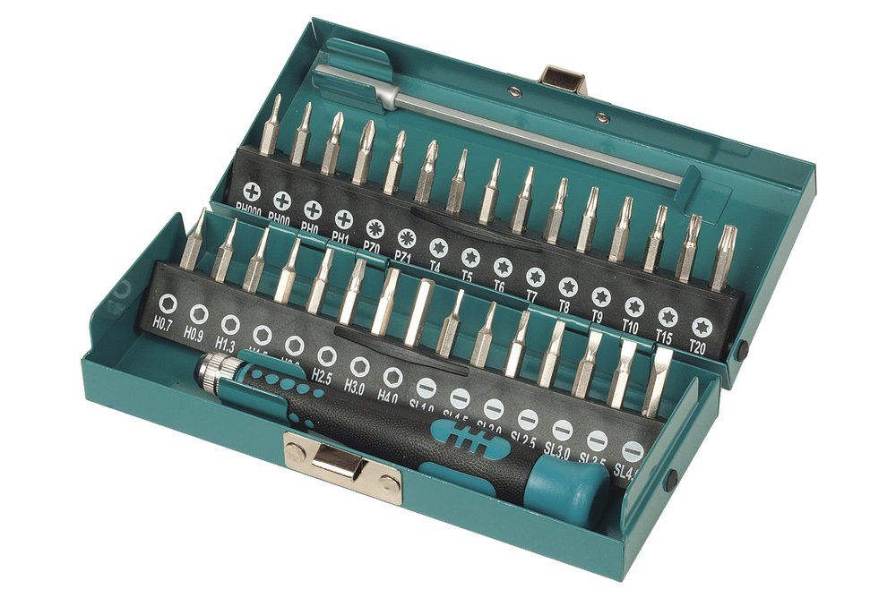 Sukimo antgalių komplektas Wolfcraft&nbsp;Mikro 1389000; 32 vnt.