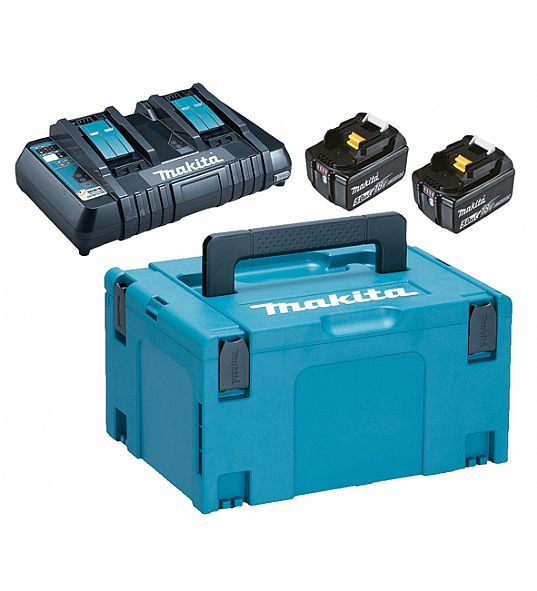 Priedų rinkinys Makita Powerpack 18V 2x5.0 Ah