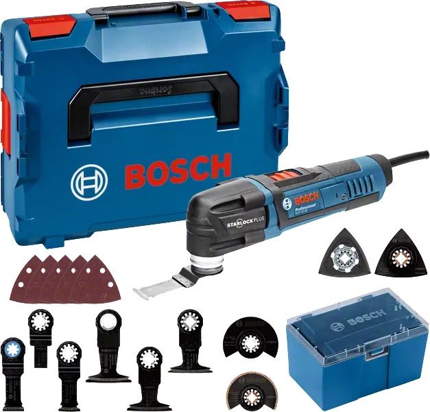 Daugiafunkcinis įrankis Bosch GOP 30-28 + priedai