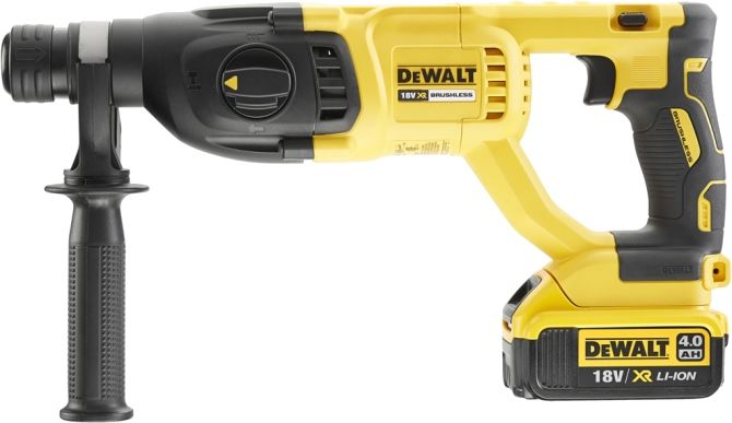 Perforatorius DeWalt DCH133M1-QW; 2,6 J; SDS-plus; 18 V; 1x4,0 Ah akum.