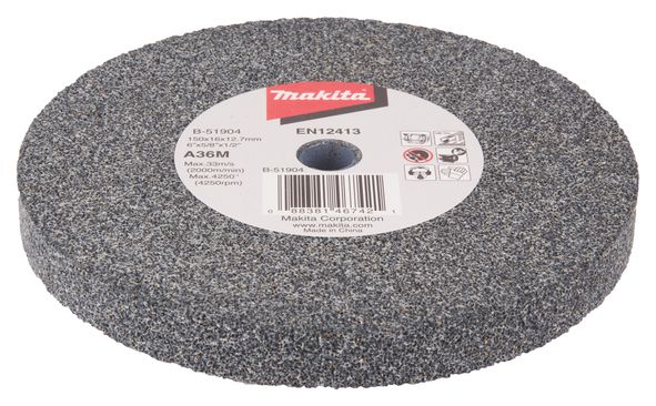 Galandimo diskas Makita B-51904;  150x6,4x12,7 mm 