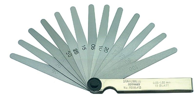 Tarpumatis Stahlwille 11095/13; 0,05-1 mm; 13 vnt. 