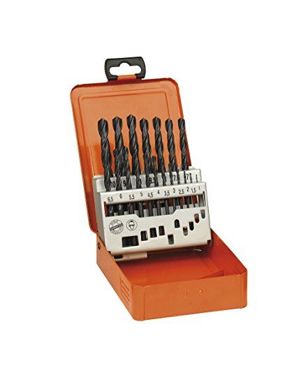 Grąžtų komplektas metalui AEG 4932352459; 1-10 mm; 19 vnt.