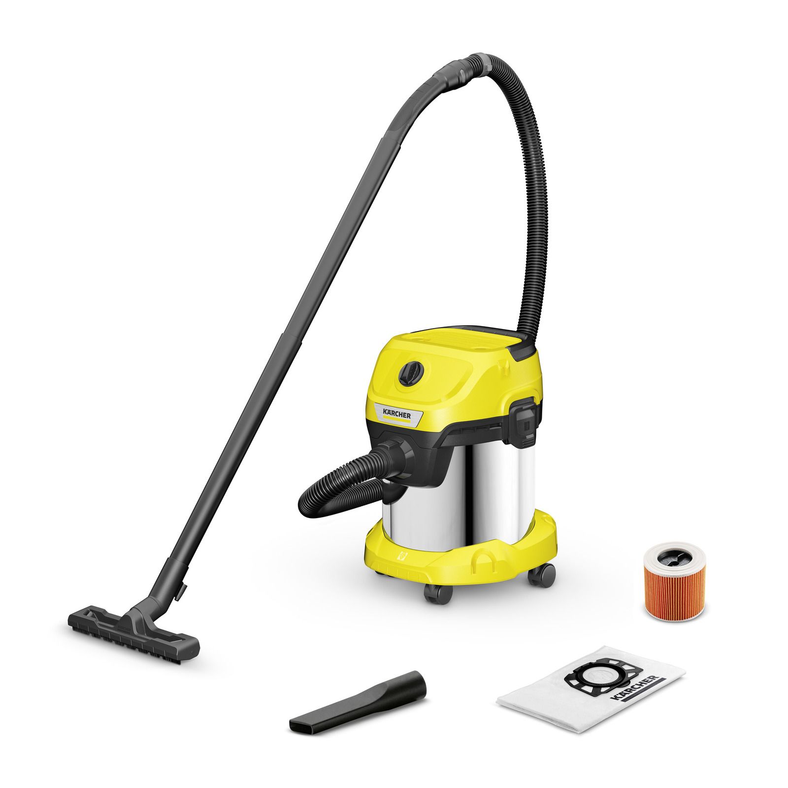 Sauso-drėgno valymo siurblys Karcher WD 3 S V-15/4/20