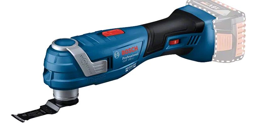 Daugiafunkcinis įrankis Bosch GOP 185-LI Professional; 18 V (be akumuliatoriaus ir pakrovėjo)