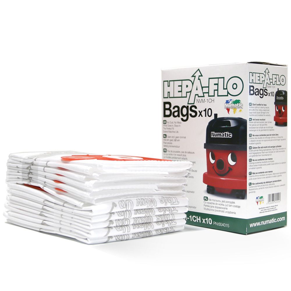 Medžiaginis dulkių maišelis Numatic 42116OS; Numatic NVM 1CH Henry/James; 10 vnt.