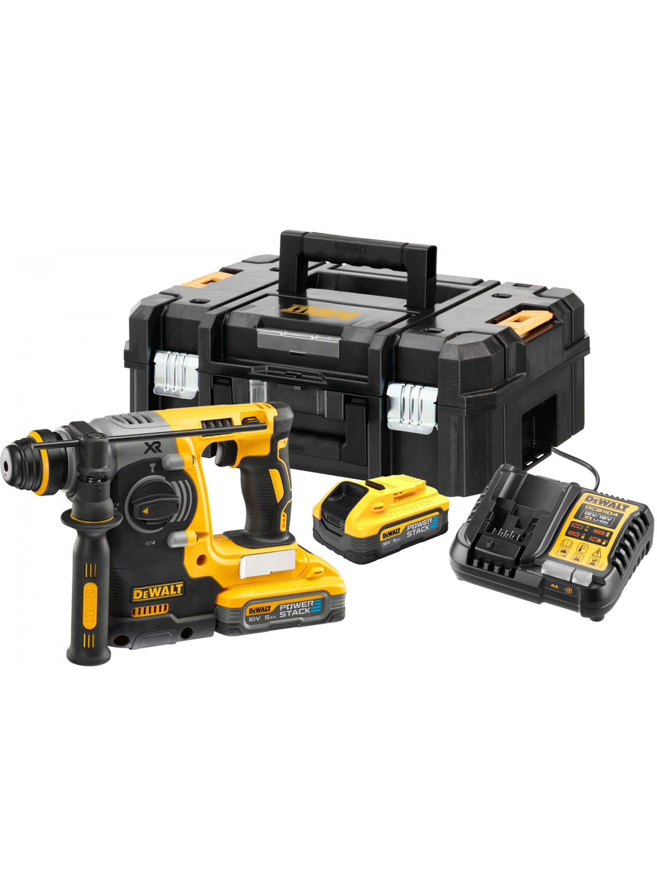 Perforatorius DeWalt DCH273H2T-QW; 2,1 J; SDS-Plus; 18 V; 2x5,0 Ah akum.