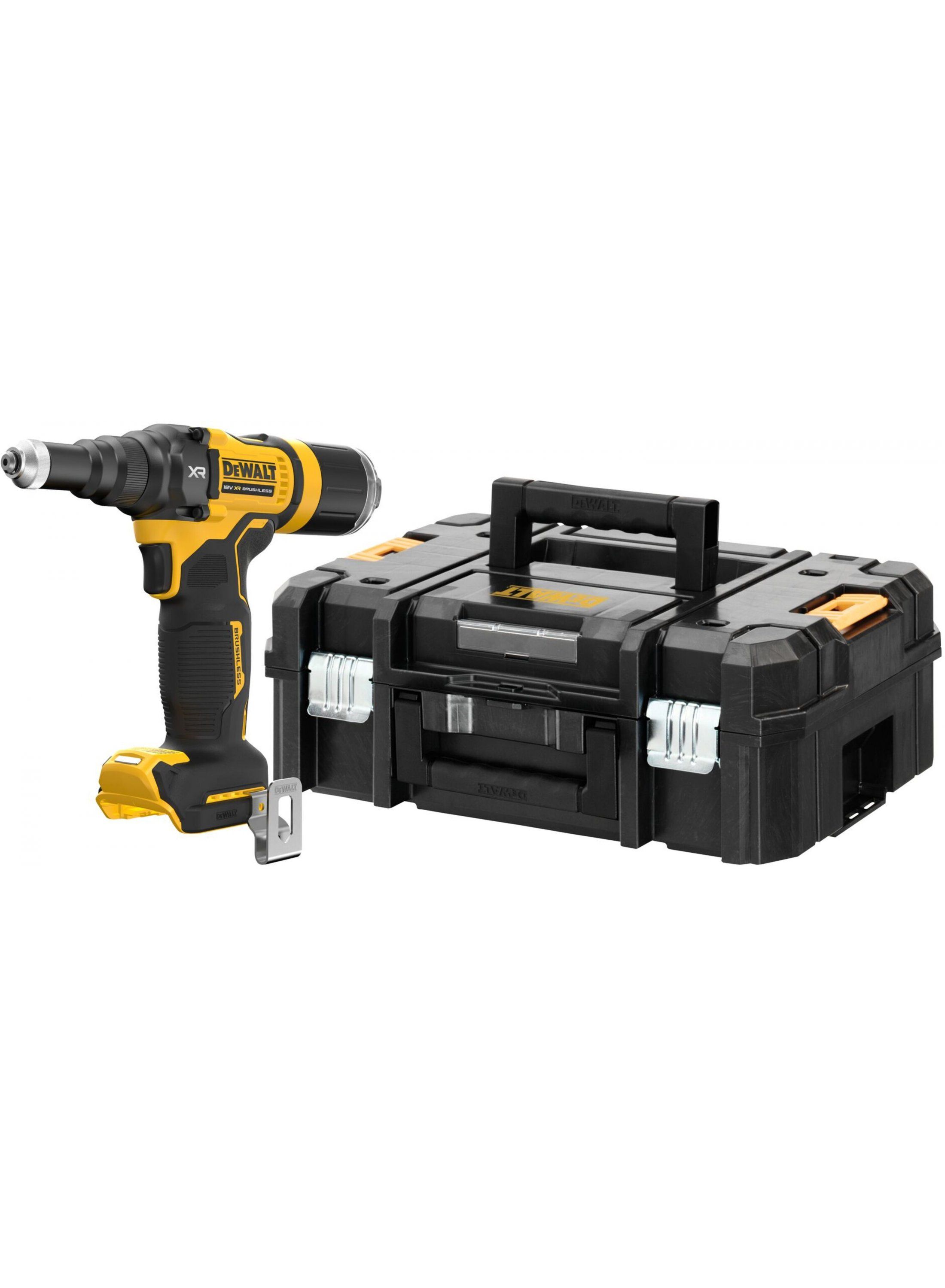 Akumuliatorinis kniediklis DeWalt DCF403NT-XJ; 18 V (be akumuliatoriaus ir pakrovėjo)