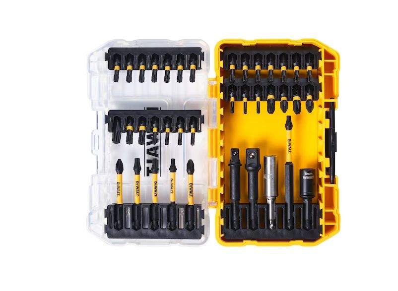 Sukimo antgalių rinkinys DeWalt DT70733T-QZ; 38 vnt. + Apsauginiai akiniai