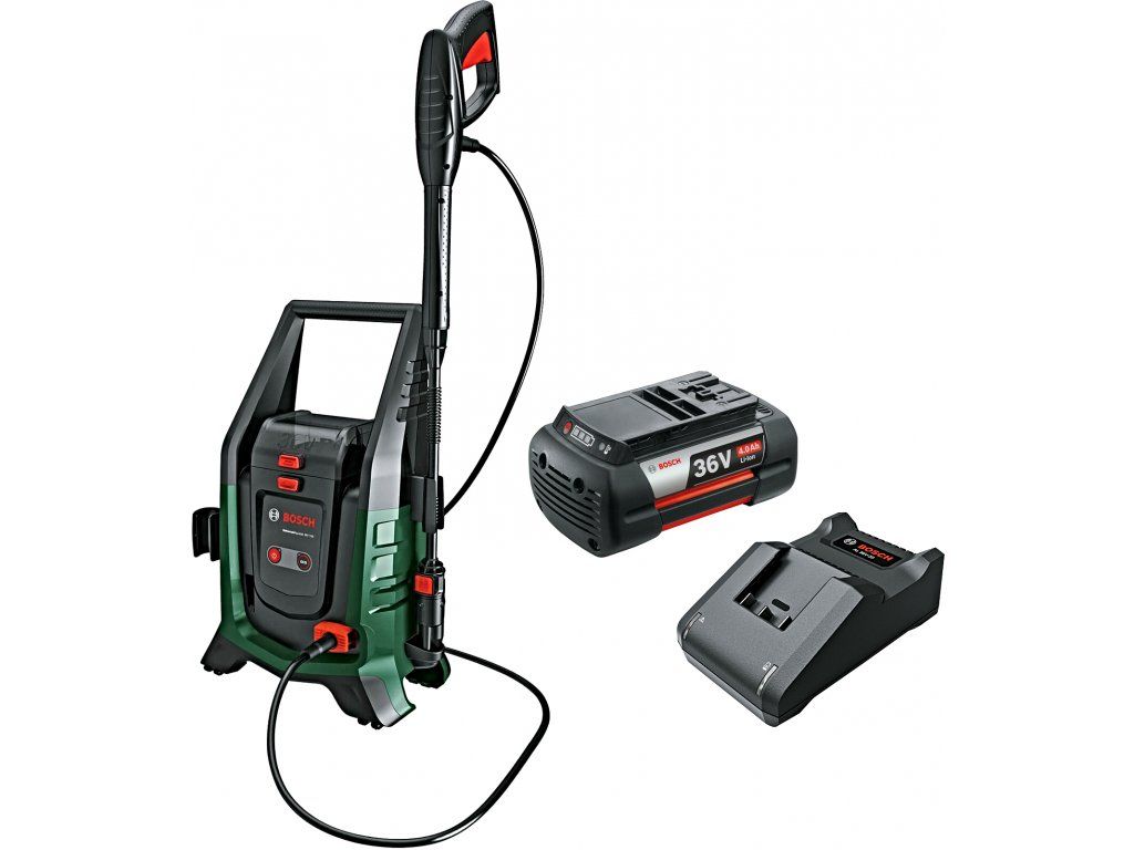 Aukšto slėgio plovykla Bosch UniversalAquatak 36V-100; 36 V; 1x4,0 Ah akum.