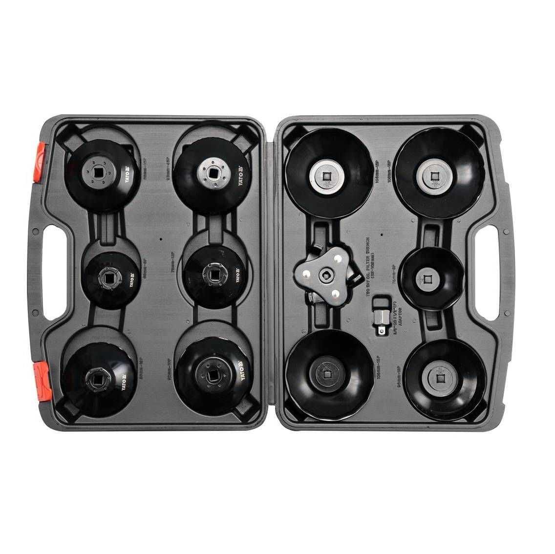 Veržliarakčių rinkinys Yato YT-0594; 13 vnt.