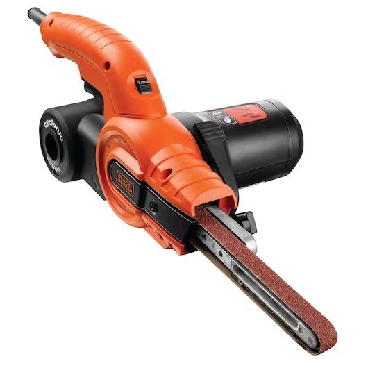 Juostinis šlifuoklis Black & Decker KA900E-QS; 350 W