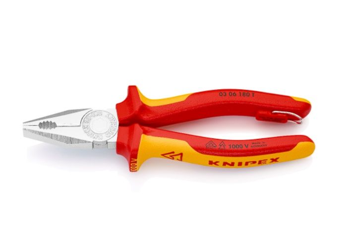 Kombinuotos replės Knipex 0306180T; 180 mm