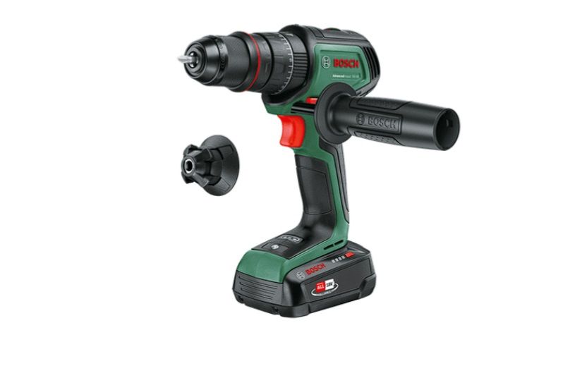 Smūginis suktuvas-gręžtuvas Bosch AdvancedImpact 18V-80 QuickSnap; 18 V; 1x2,5 Ah akum.