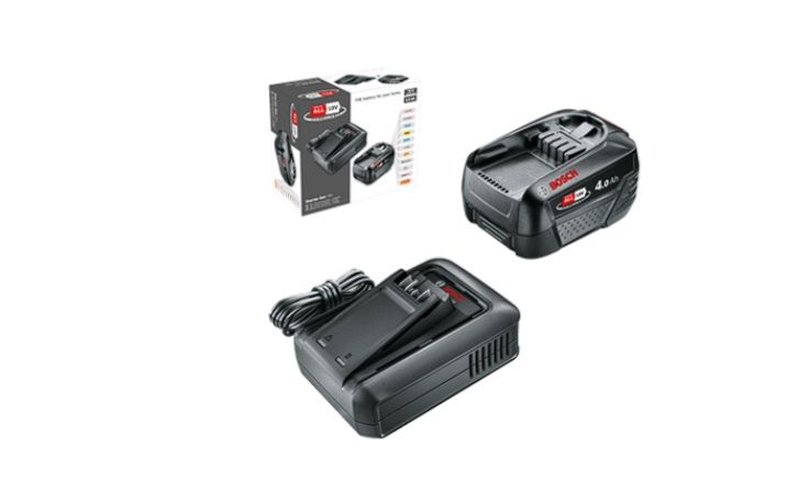 Priedų rinkinys Bosch Starter Set 18V; 18 V; 1x4,0 Ah akum.