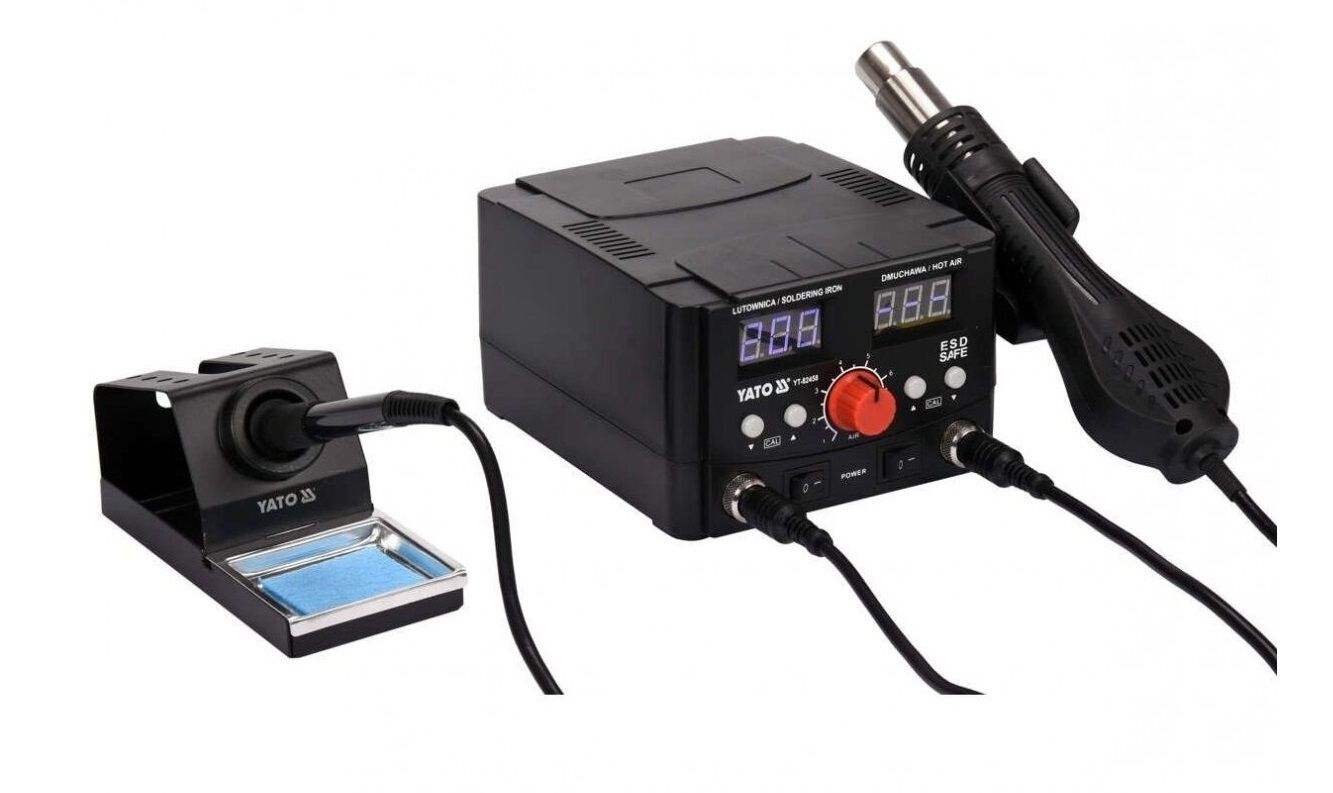 Litavimo stotelė Yato YT-82458; 75-750 W