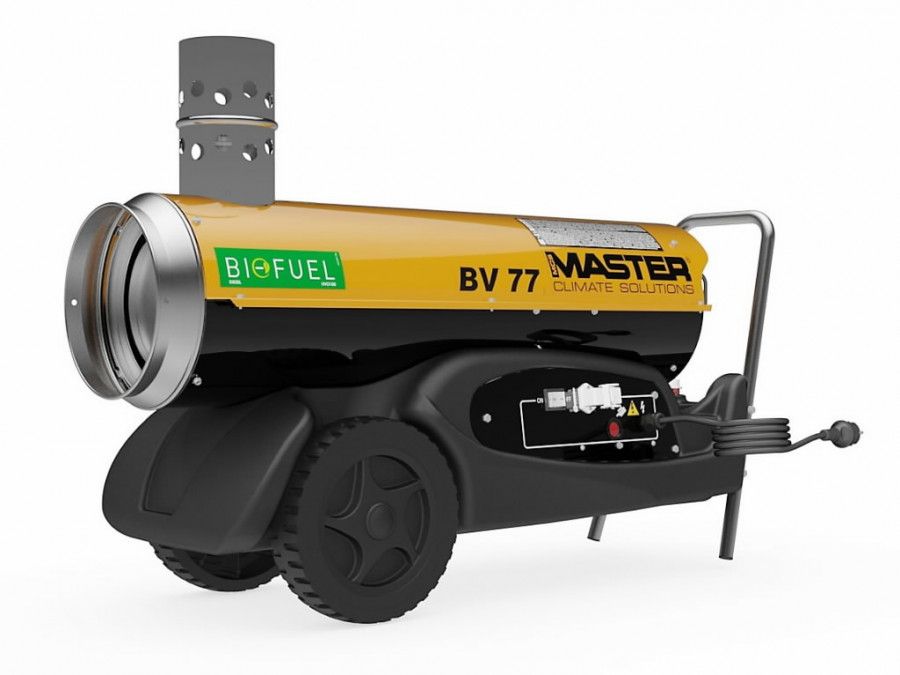 Netiesioginio degimo šildytuvas Master BV 77 E BIOFUEL; 20 kW