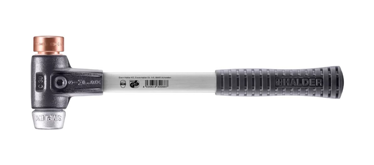 Plaktukas Halder SIMPLEX 3749.030; 0,59 kg